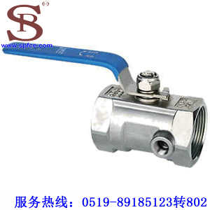 Q11F-16P一片式帶檢測(cè)孔球閥SP11F-16P一片式球閥